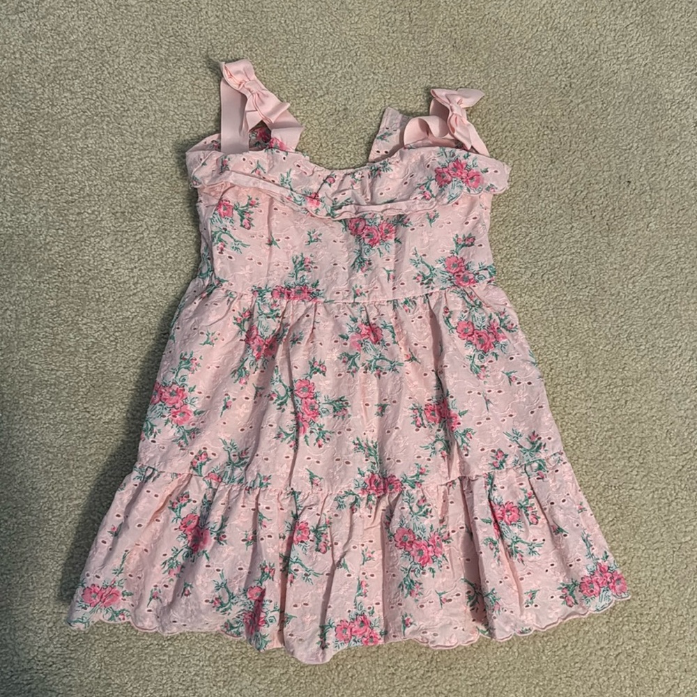 Janie and Jack size 3 pink flower dress